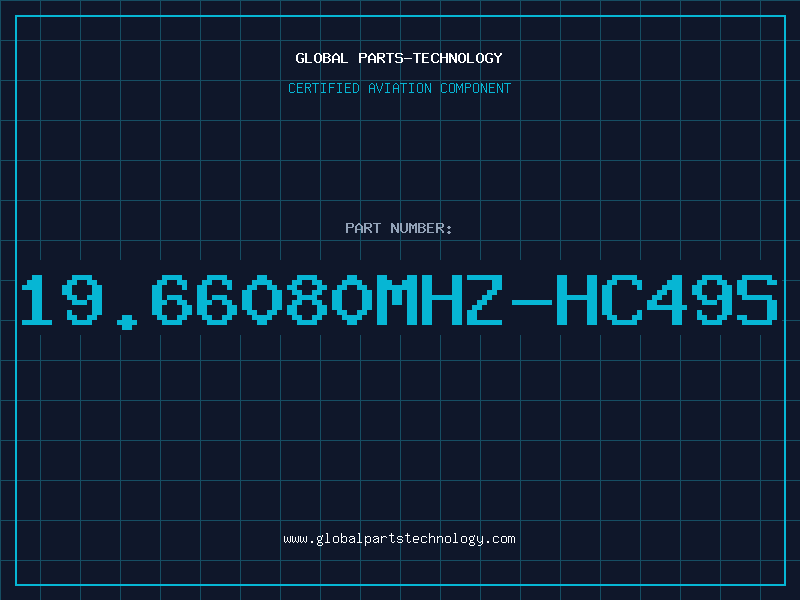 Aviation Part 19.66080MHZ-HC49S
