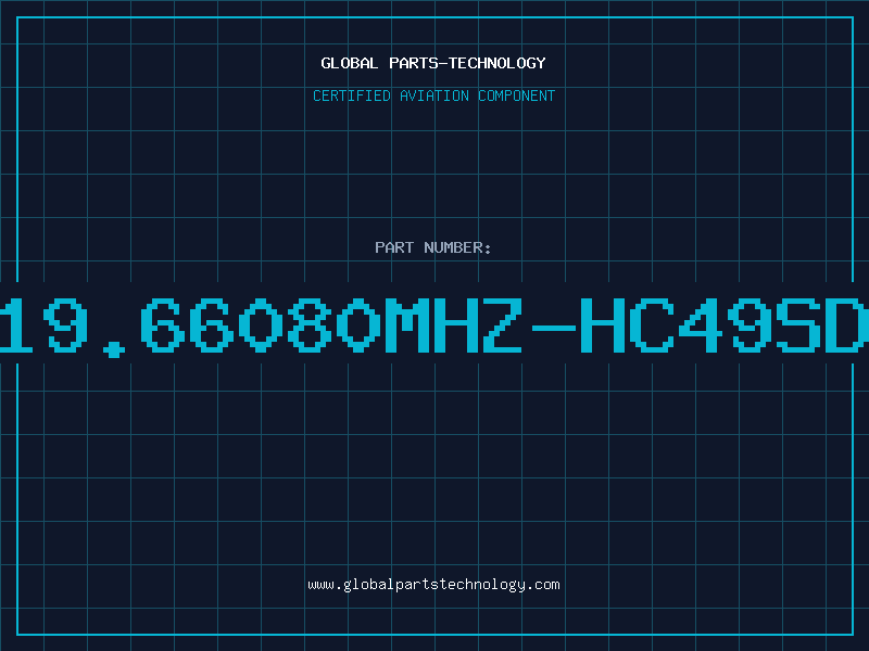 Aviation Part 19.66080MHZ-HC49SD