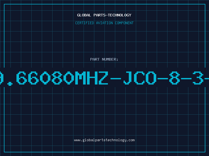Aviation Part 19.66080MHZ-JCO-8-3-B