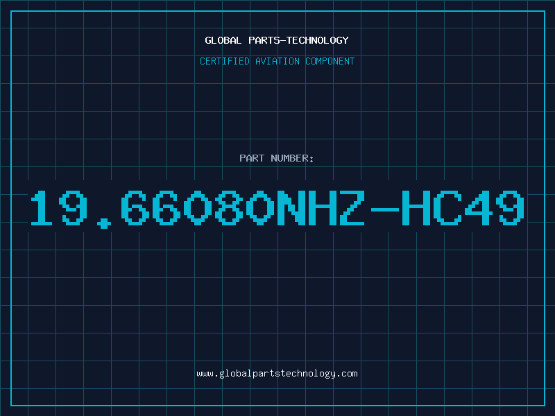Aviation Part 19.66080NHZ-HC49
