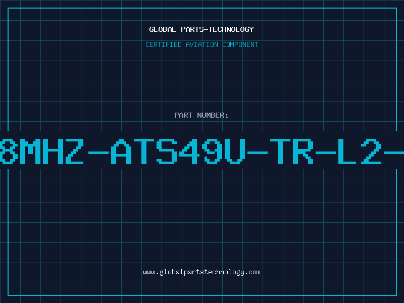 Aviation Part 19.6608MHZ-ATS49U-TR-L2-1128-S