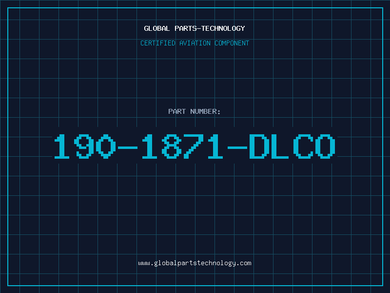 Aviation Part 190-1871-DLCO