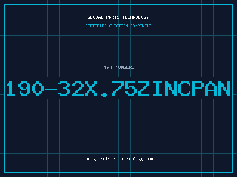 Aviation Part 190-32X.75ZINCPAN