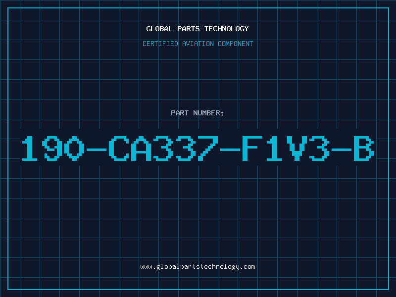 Aviation Part 190-CA337-F1V3-B