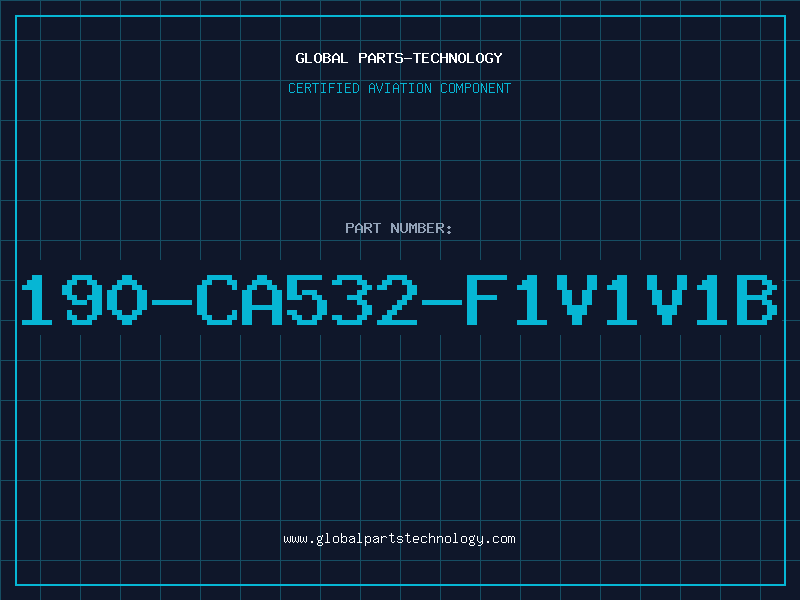 Aviation Part 190-CA532-F1V1V1B