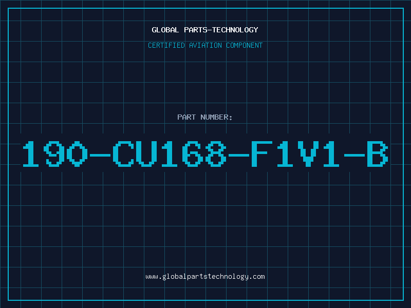 Aviation Part 190-CU168-F1V1-B