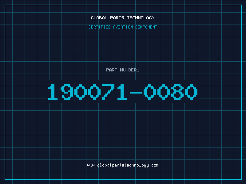 Aviation Part 190071-0080