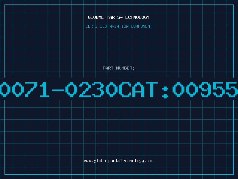 Aviation Part 190071-0230Cat:009556D