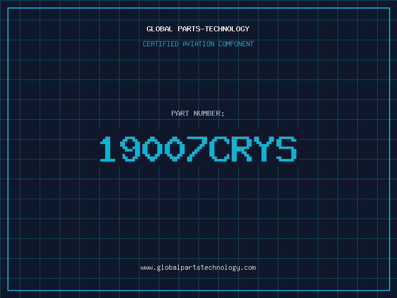 Aviation Part 19007CRYS