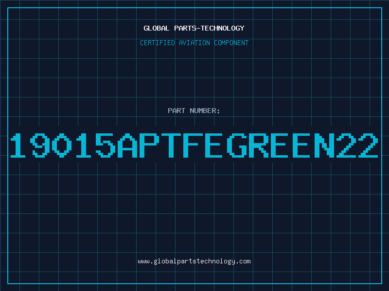 Aviation Part 19015APTFEGREEN22