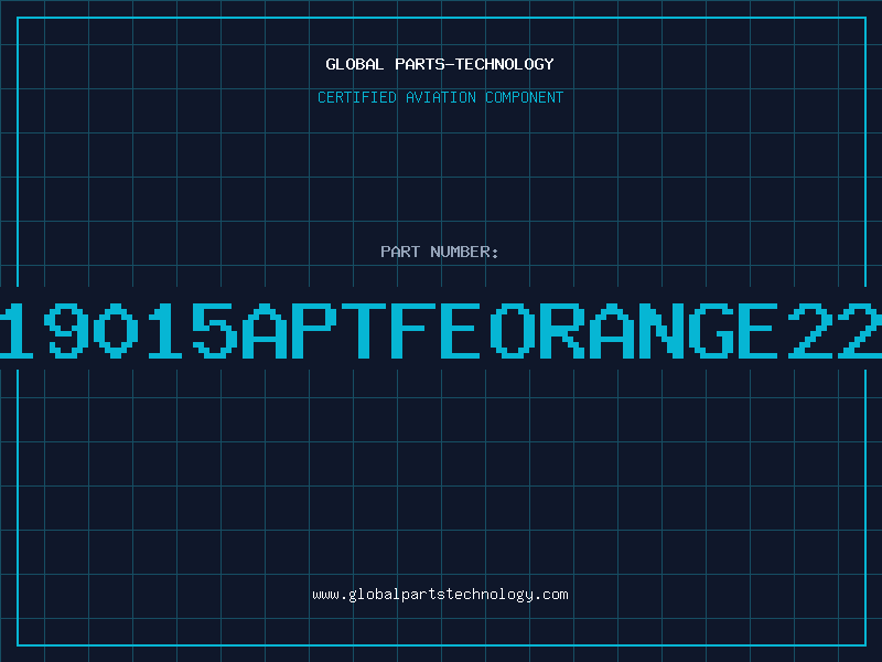 Aviation Part 19015APTFEORANGE22
