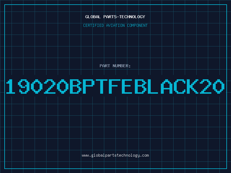 Aviation Part 19020BPTFEBLACK20