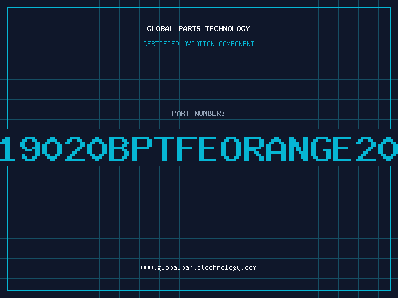 Aviation Part 19020BPTFEORANGE20