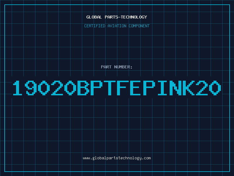 Aviation Part 19020BPTFEPINK20
