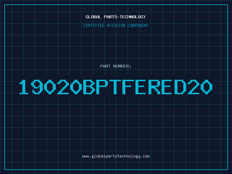 Aviation Part 19020BPTFERED20