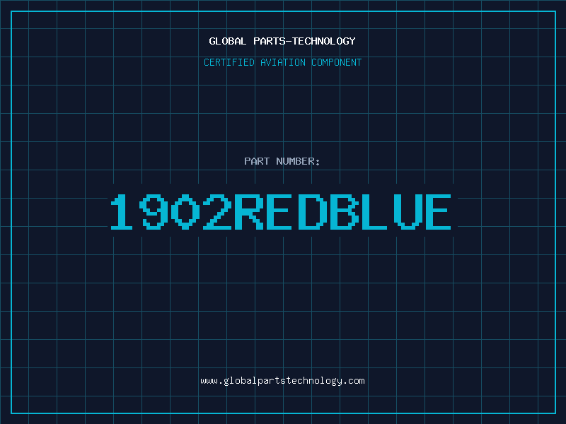 Aviation Part 1902REDBLUE