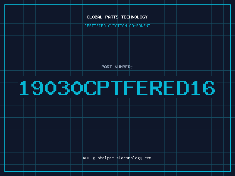 Aviation Part 19030CPTFERED16