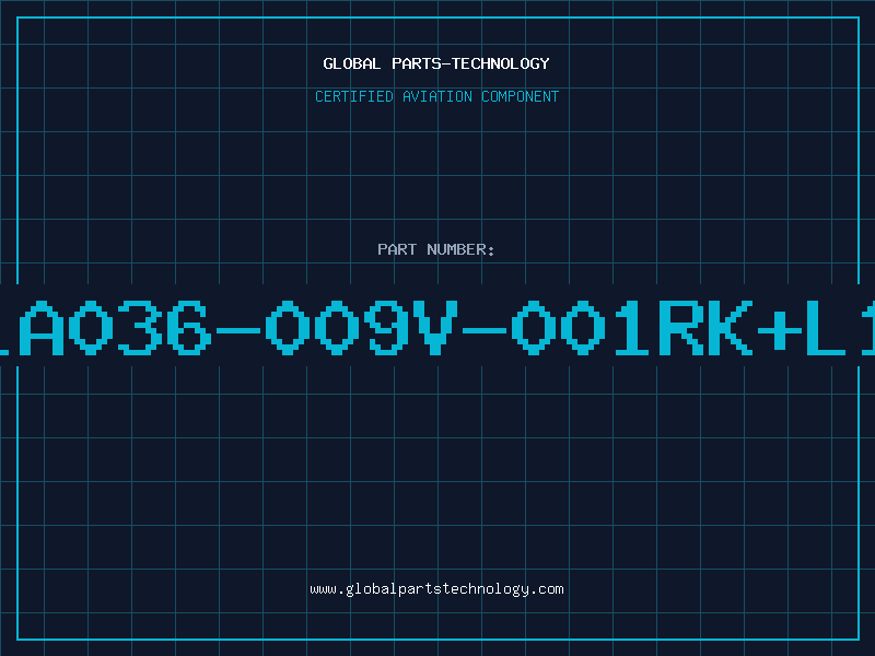 Aviation Part 1A036-009V-001RK+L1