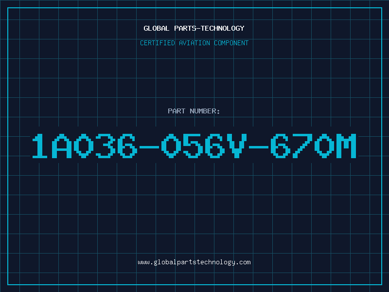 Aviation Part 1A036-056V-670M