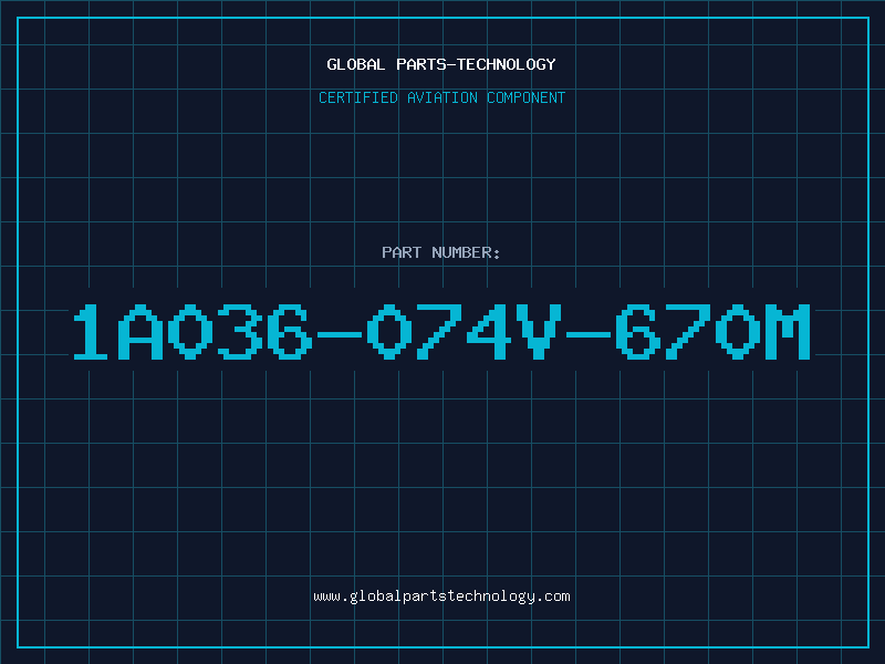 Aviation Part 1A036-074V-670M