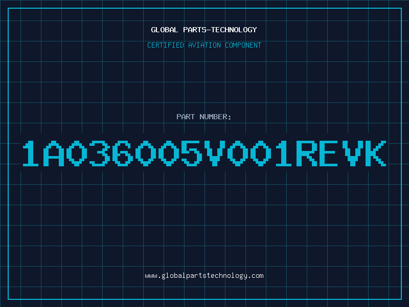 Aviation Part 1A036005V001REVK