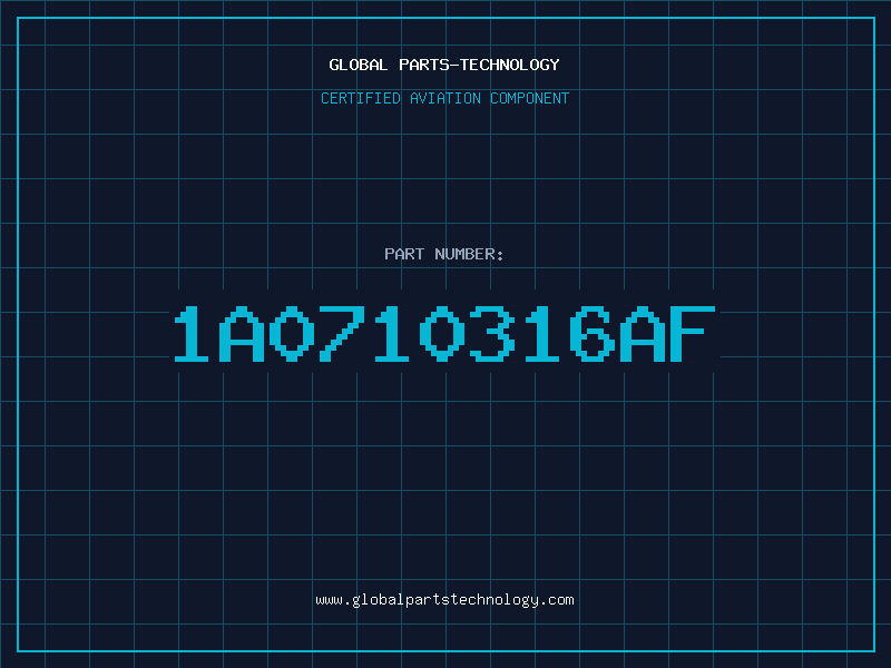 Aviation Part 1A0710316AF