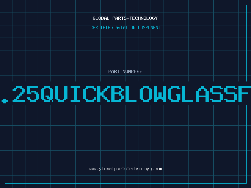 Aviation Part 1A1.25QUICKBLOWGLASSFUSE