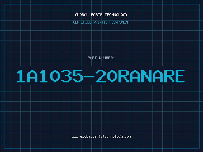 Aviation Part 1A1035-20RANARE