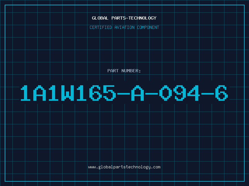 Aviation Part 1A1W165-A-094-6