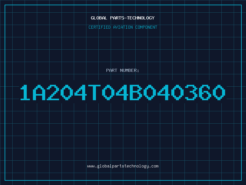 Aviation Part 1A204T04B040360