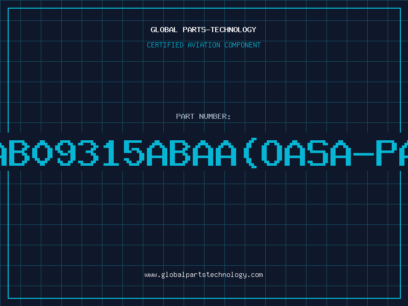 Aviation Part 1AB09315ABAA(OASA-PAA