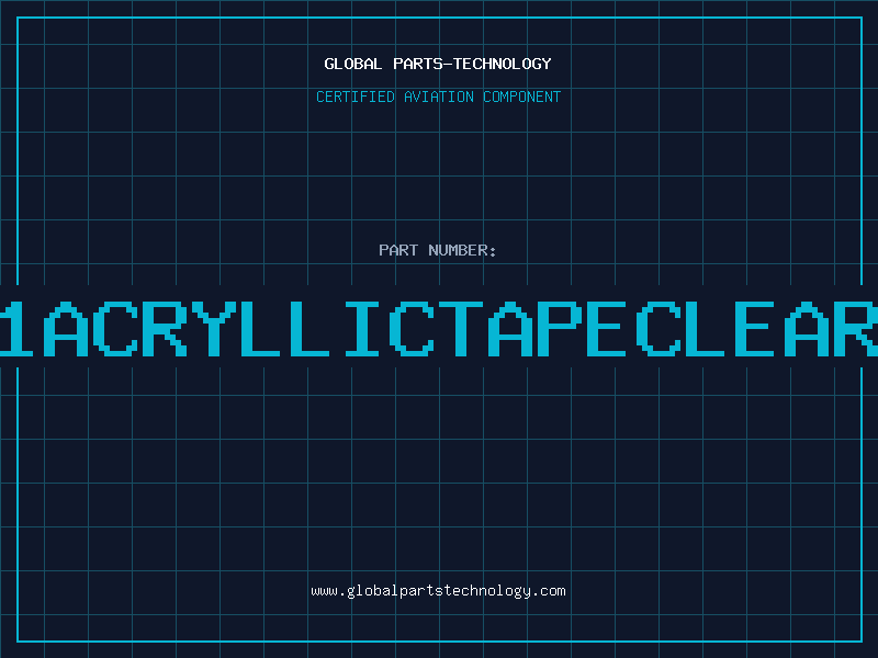 Aviation Part 1ACRYLLICTAPECLEAR