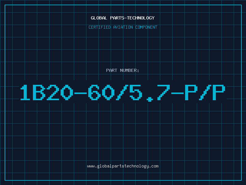 Aviation Part 1B20-60/5.7-P/P