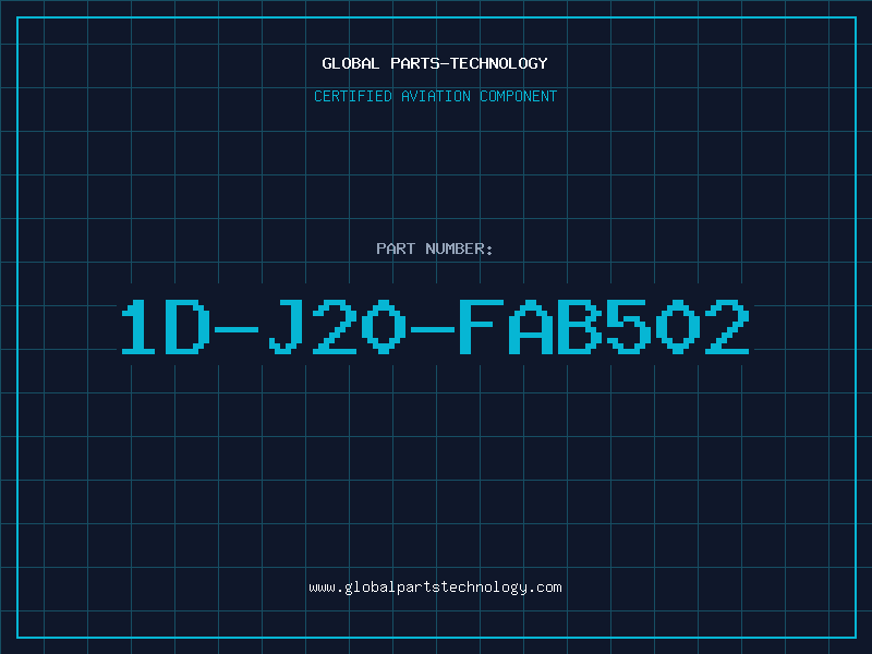 Aviation Part 1D-J20-FAB502