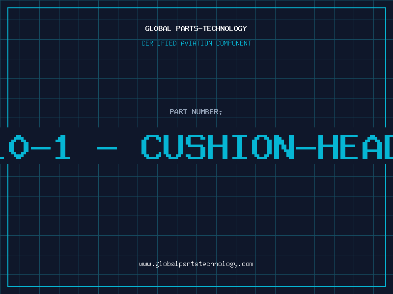 Aviation Part 1D7010-1 - CUSHION-HEADREST