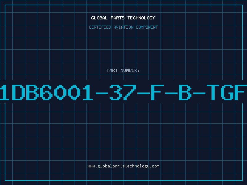 Aviation Part 1DB6001-37-F-B-TGF