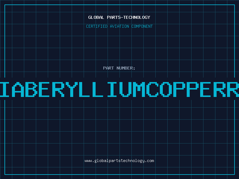 Aviation Part 1DIABERYLLIUMCOPPERROD