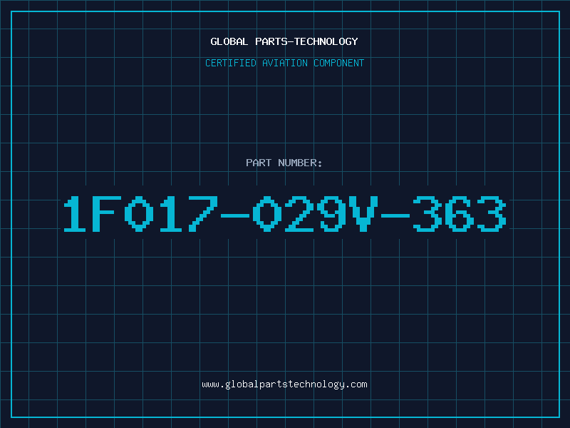 Aviation Part 1F017-029V-363