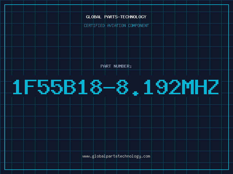 Aviation Part 1F55B18-8.192MHZ