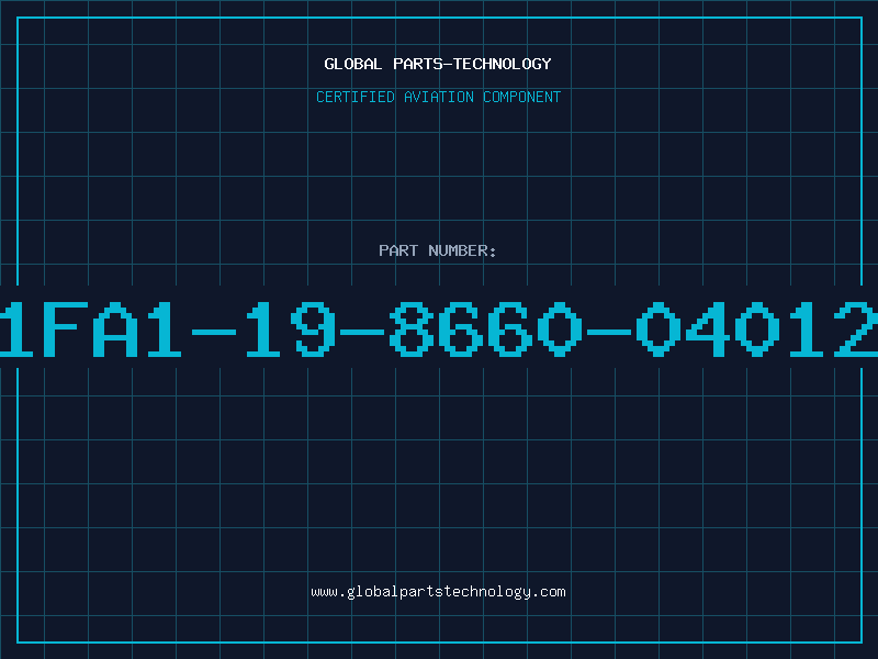 Aviation Part 1FA1-19-8660-04012