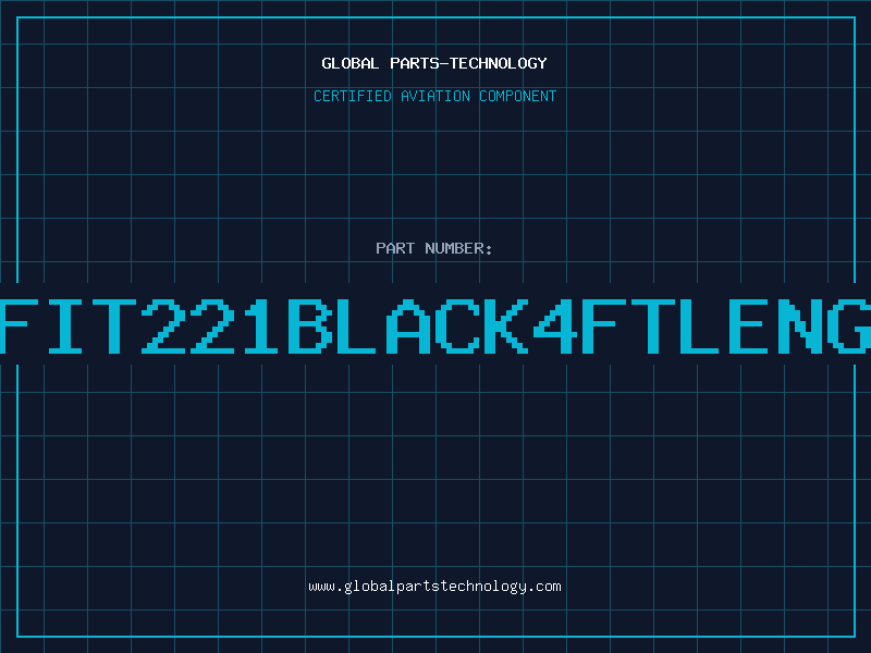 Aviation Part 1FIT221BLACK4FTLENGS