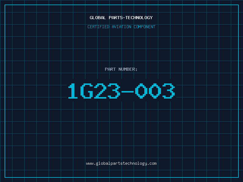 Aviation Part 1G23-003