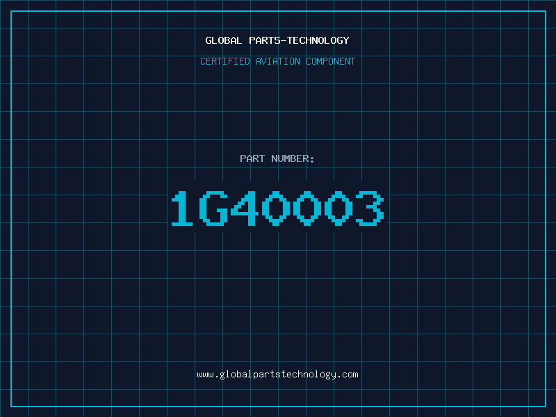 Aviation Part 1G40003