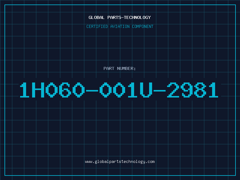 Aviation Part 1H060-001U-2981