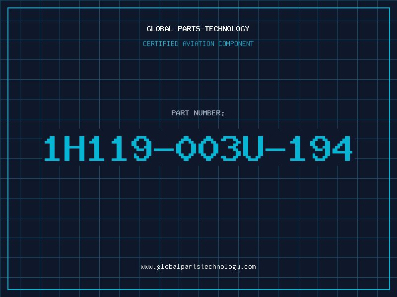 Aviation Part 1H119-003U-194