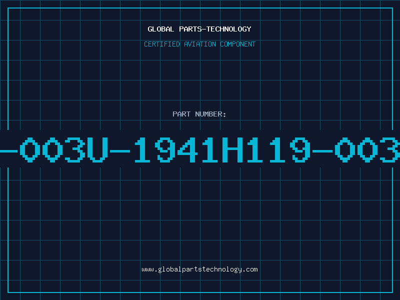 Aviation Part 1H119-003U-1941H119-003U-194