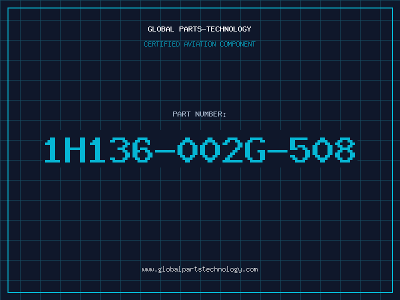 Aviation Part 1H136-002G-508
