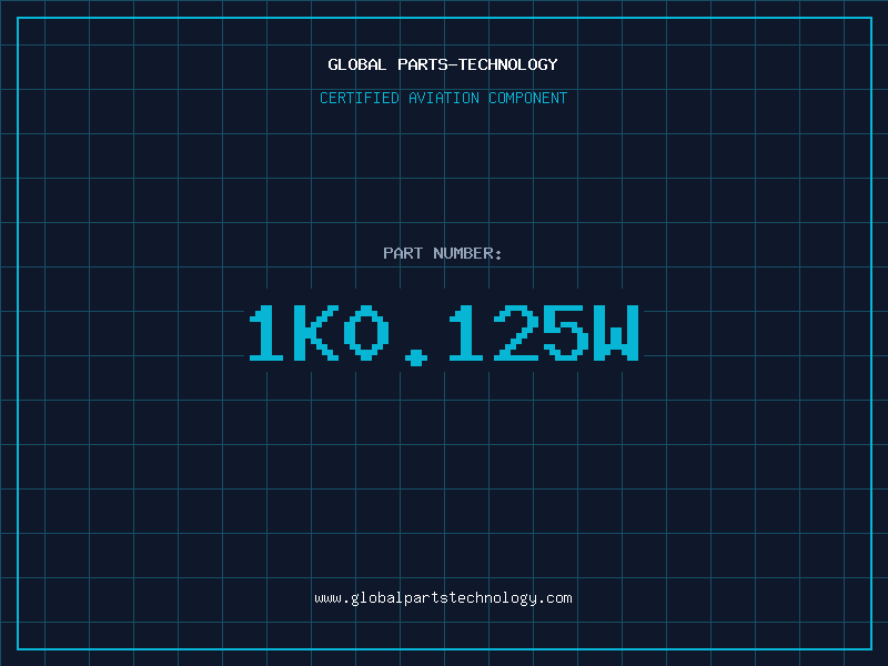 Aviation Part 1K0.125W