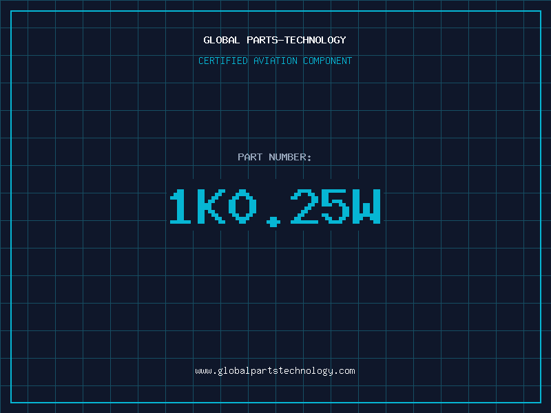 Aviation Part 1K0.25W