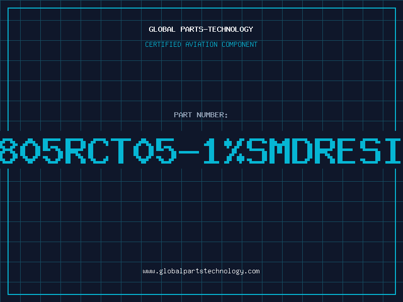 Aviation Part 1K00805RCT05-1%SMDRESISTOR